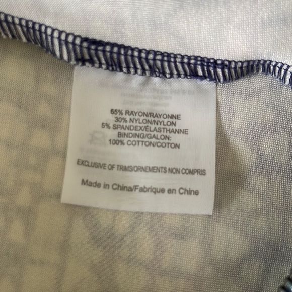 Tory Burch Ponte Blue A line shift dress XS - Picture 7 of 8